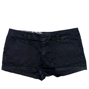 Volcom black shorts size 5